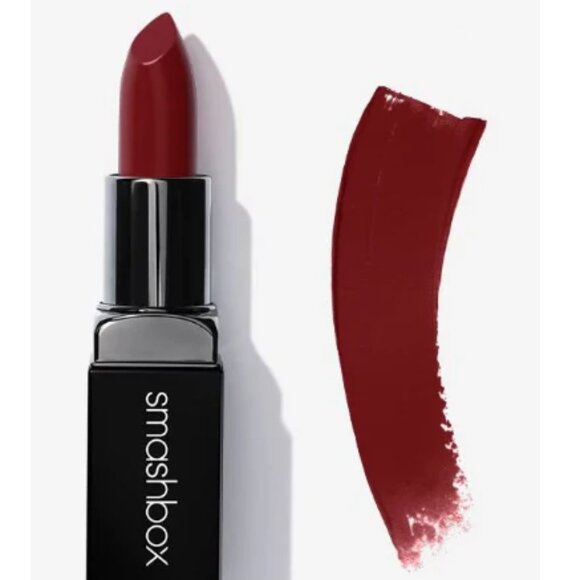 NEW Smashbox Be Legendary Lipstick Matte "Screen Queen"-Deep Burgundy NIB RARE - Picture 1 of 11